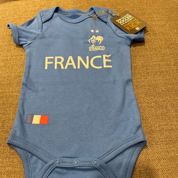 France onesie 3-6 mons Never worn - new with tags! - Picture 1 of 3